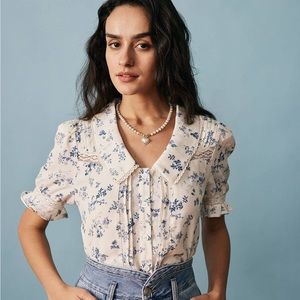Reformation style blouse in size medium
